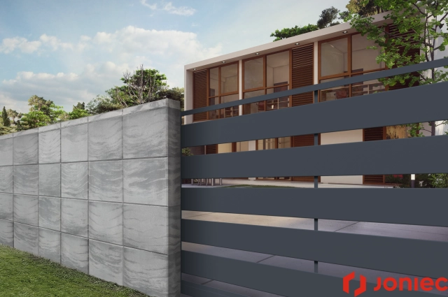 ROMA Giga Betonzaun Ansicht 2