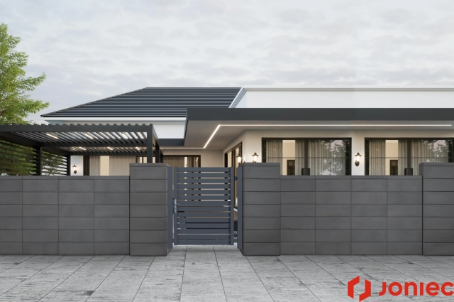 ROMA Vital ECO Multigrain Betonzaun — Ansicht 2